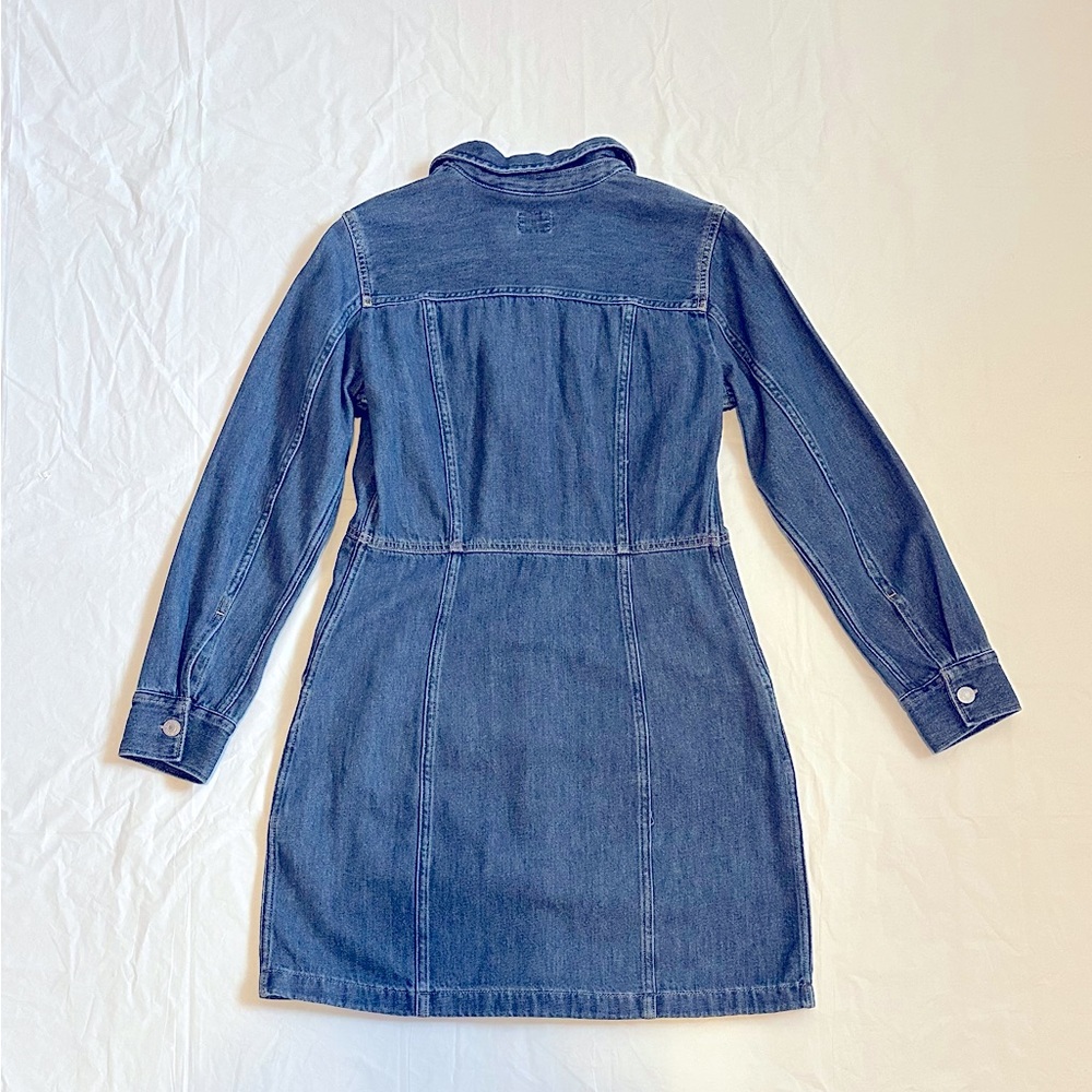 Levi's Women's Flynn Western Cotton Denim Dress - Picture 2 of 4